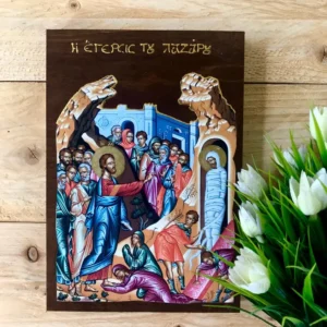 The Raising of Lazarus icon