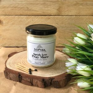 Saint Porphyrios candle Hand-Poured Soy Candle/Bible Scripture Verse Candle/ Christian Candle/ Religious Candle/Meditation Candle
