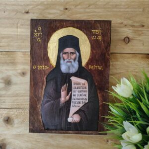 Saint Paisios the Athonite/ Handmade Christian Orthodox Icon