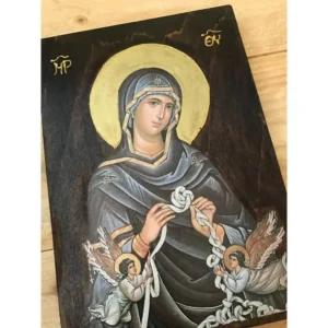 Mary Untier of Knots Icon,