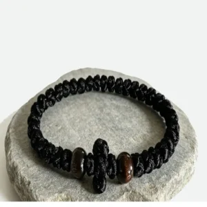 Handmade Prayer Bracelet (kompokoini) Black