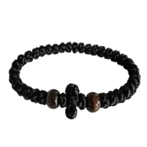 Handmade Prayer Bracelet (kompokoini) Black