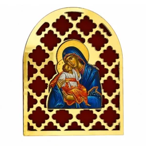 WDFOVPL-15X11,5CM PANAGIA BRD PLEXI-1 artdomeicons